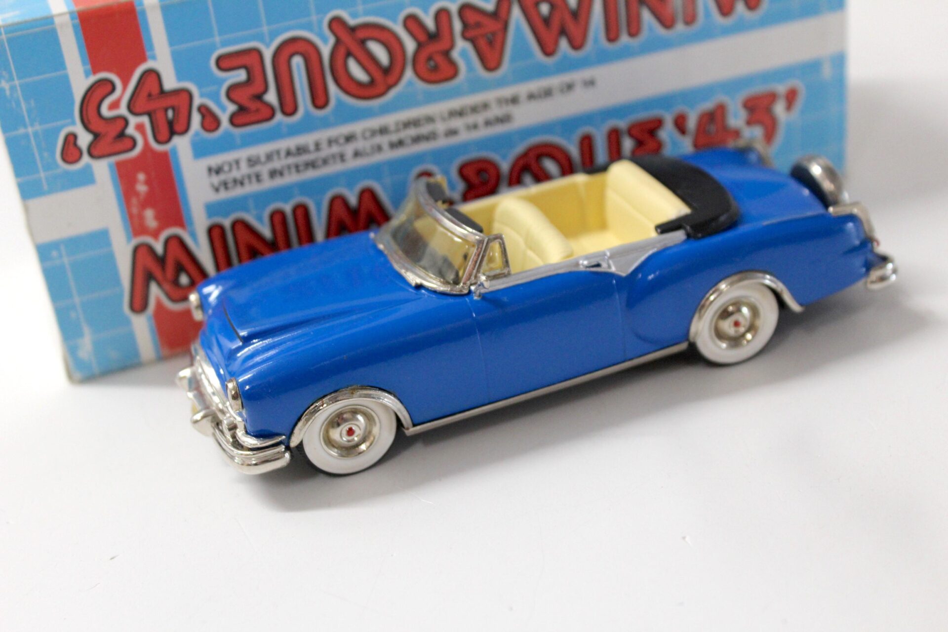 1:43 MINIMARQUE 43 Packard Carribean Top Down 1953 blue