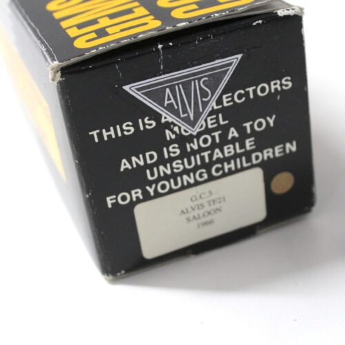 1:43 GEMS & COBWEBS Alvis TF21 Saloon 1966 gold metallic