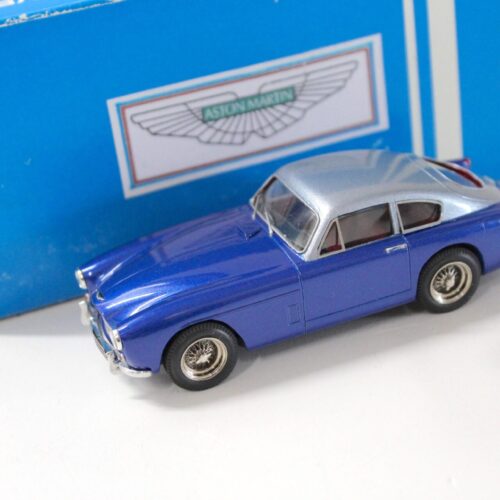 1:43 Provence Moulage Aston Martin DB 2/4 MK III Coupe blue metallic/ silver