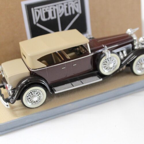 1:43 Elegance Duesenberg J 1930 DERHAM TOURSTER dark red