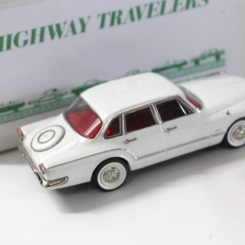 1:43 Highway Travelers 1960 Plymouth Valiant Four Door Sedan white