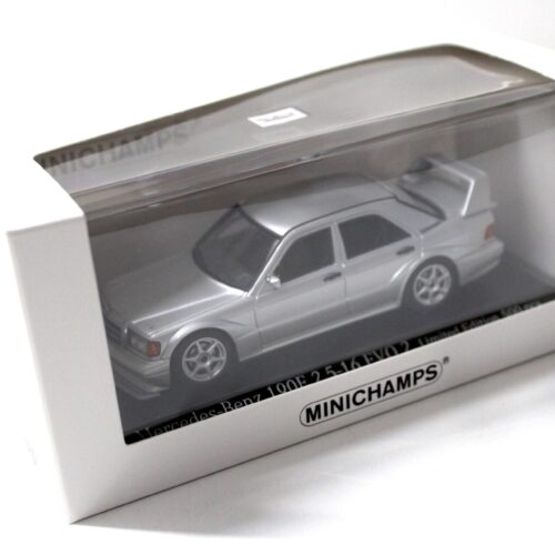 1:43 Minichamps Mercedes 190E 2.5-16 EVO 2 silver 1990