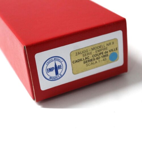 1:43 ZAUGG Models Cadillac Coupe de Ville Series 62 - 1955 blue