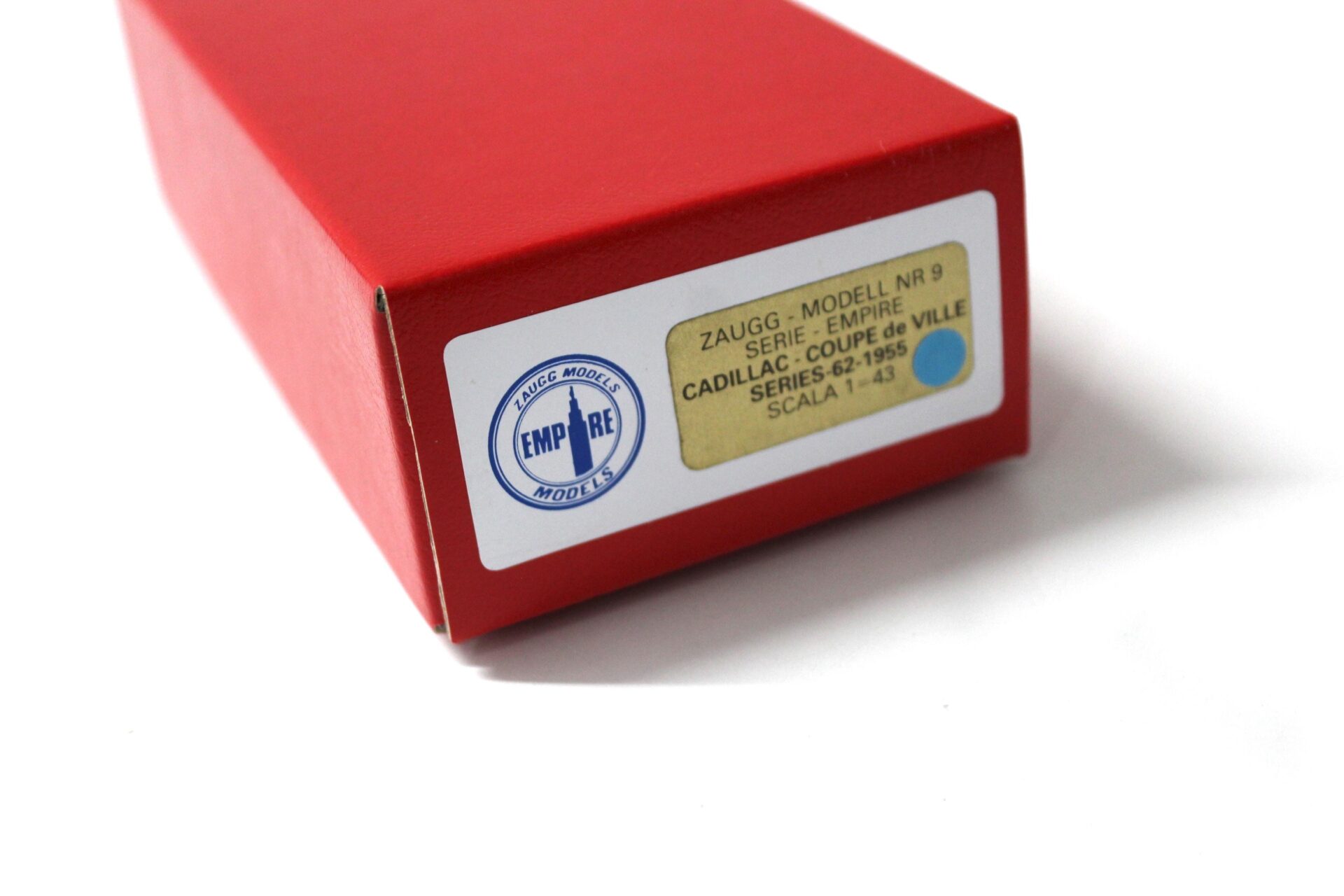 1:43 ZAUGG Models Cadillac Coupe de Ville Series 62 - 1955 blue