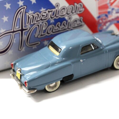 1:43 American Classics 43rd Avenue 1951 Studebaker Champion Coupe blue - Image 2