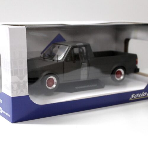 1:18 Solido VW Caddy MK1 Pick Up Custom II matt grey 1982