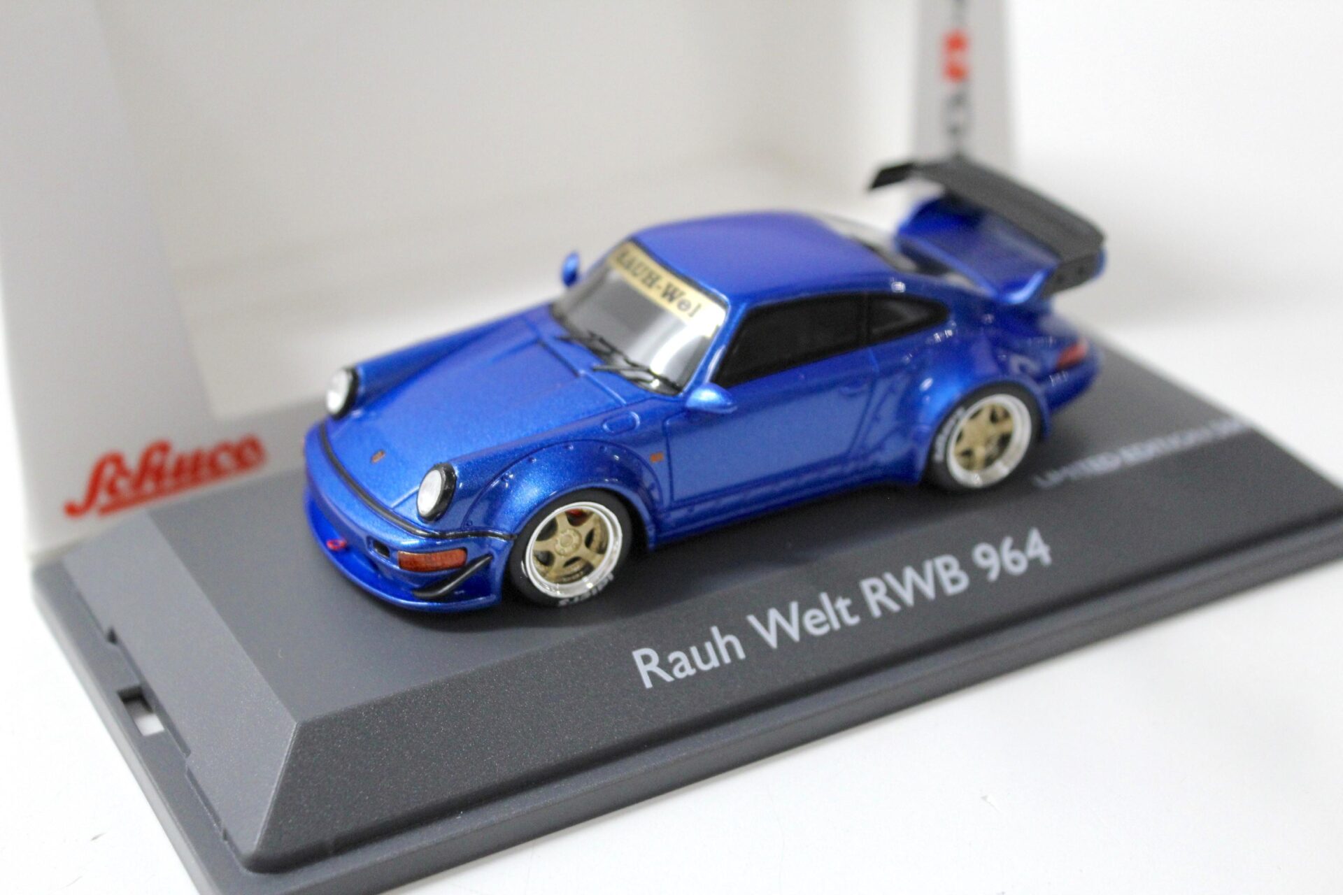 1:43 Schuco Porsche 911 (964) RAUH-Welt RWB 964 blue