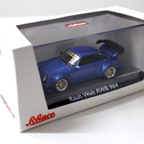1:43 Schuco Porsche 911 (964) RAUH-Welt RWB 964 blue