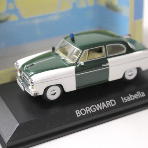 1:43 Norev Borgward Isabella Police green/ white