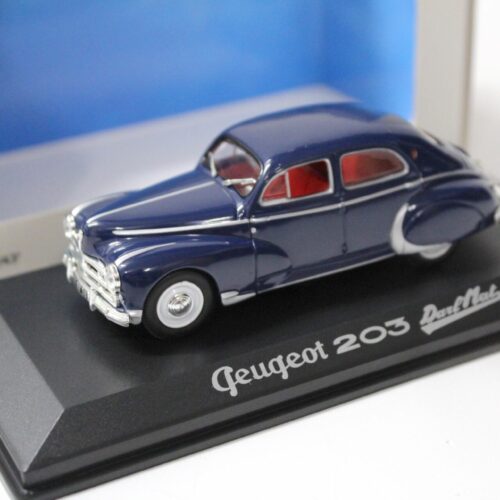 1:43 Norev Peugeot 203 DarlÂ´Mat dark blue