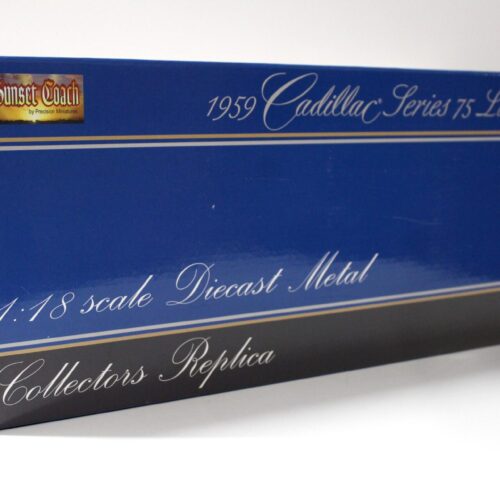 1:18 Precision Miniatures 1959 Cadillac Series 75 Limousine dark red