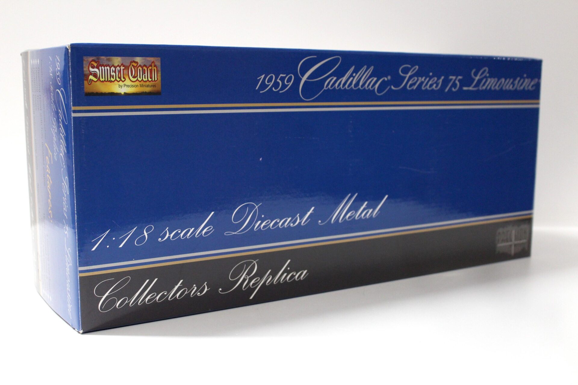 1:18 Precision Miniatures 1959 Cadillac Series 75 Limousine dark red