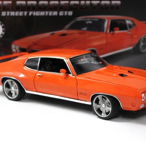1:18 ACME 1970 Pontiac GTO Coupe Street Fighter "THE PROSECUTOR" orange