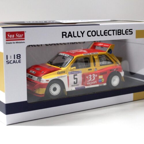 1:18 Sun Star MG Metro 6R4 Winner Criterium des Cevennes 1986 Auriol #5