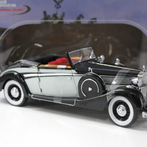 1:18 Signature Models 1937 Maybach SW38 2-Doors Spohn black/ grey