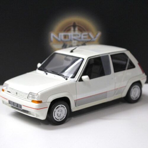1:18 Norev Renault 5 GT Turbo white metallic