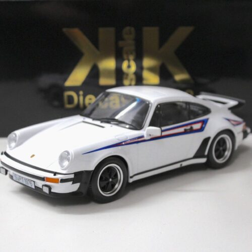 1:18 KK-Scale Porsche 911 (930) Turbo 3.0 Coupe Martini white 1976