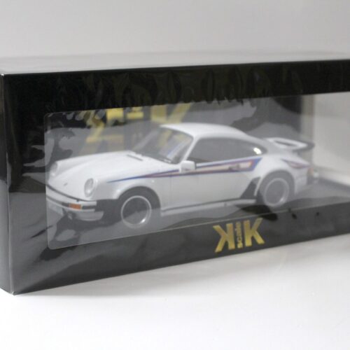 1:18 KK-Scale Porsche 911 (930) Turbo 3.0 Coupe Martini white 1976