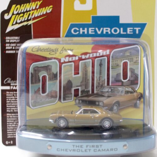 1:64 Johnny Lightning Chevrolet Camaro 1967 "The First Camaro" Norwood