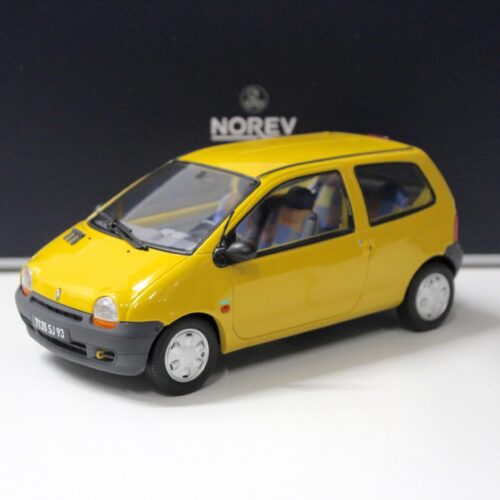 1:18 Norev Renault Twingo 1996 Lemon yellow & United Deco