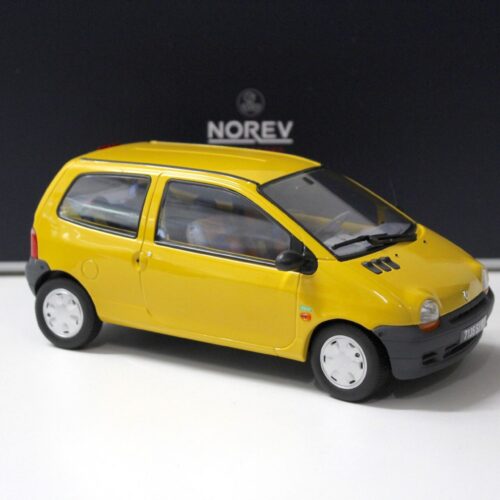 1:18 Norev Renault Twingo 1996 Lemon yellow & United Deco