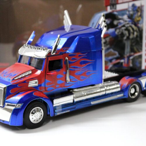 1:24 Jada Toys Western Star 5700 XE Transformers T5 Optimus Prime