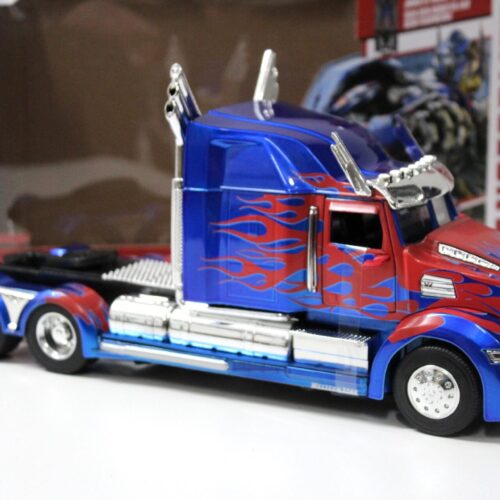 1:24 Jada Toys Western Star 5700 XE Transformers T5 Optimus Prime - Image 2
