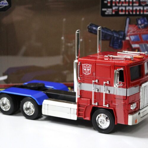 1:24 Jada Toys Transformers G1 Autobot Optimus Prime red