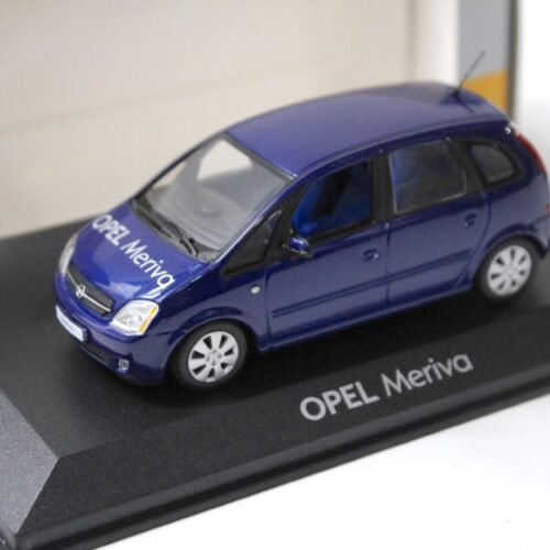 1:43 Minichamps Opel Meriva blue metallic DEALER VERSION