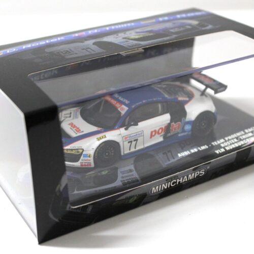 1:43 Minichamps Audi R8 LMS Phoenix Racing VLN Nürburgring 2009 Rostek #77 - Image 3