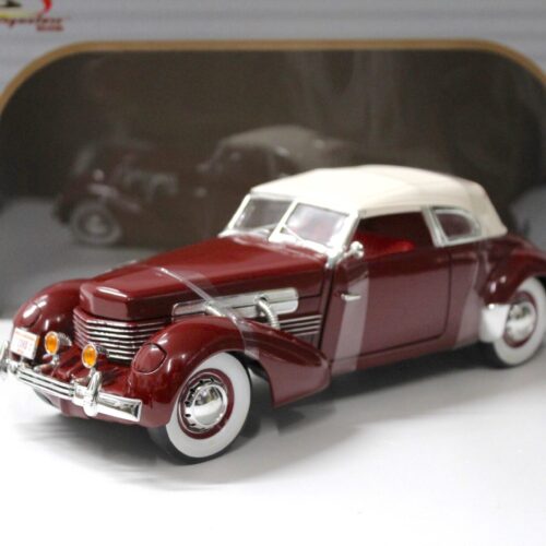 1:18 Signature Models 1937 Cord 812 Supercharged red/ white Top