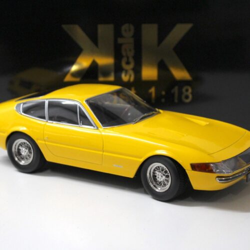 1:18 KK-Scale Ferrari 365 GTB/4 Daytona Coupe 1.Serie 1969 yellow