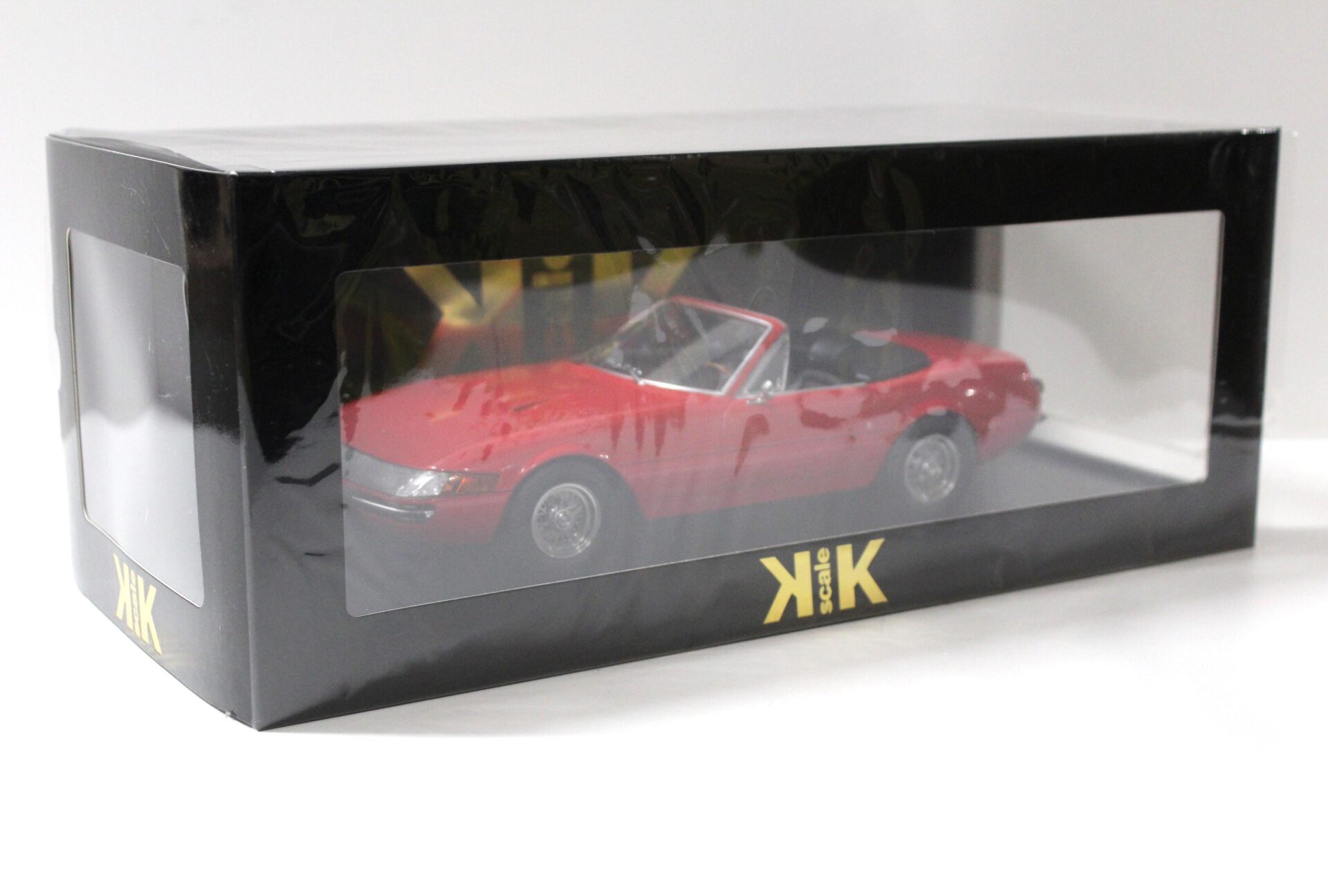 1:18 KK-Scale Ferrari 365 GTB/4 Daytona Cabriolet 1.Serie 1969 red