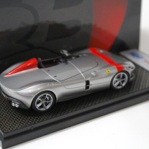 1:43 BBR Ferrari Monza SP1 Grigio Ferro metallic/ red Limited 65 pcs.
