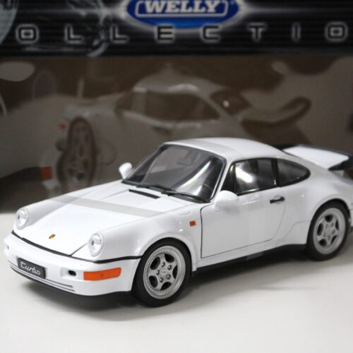 1:18 Welly Porsche 911 (964) Turbo Coupe white
