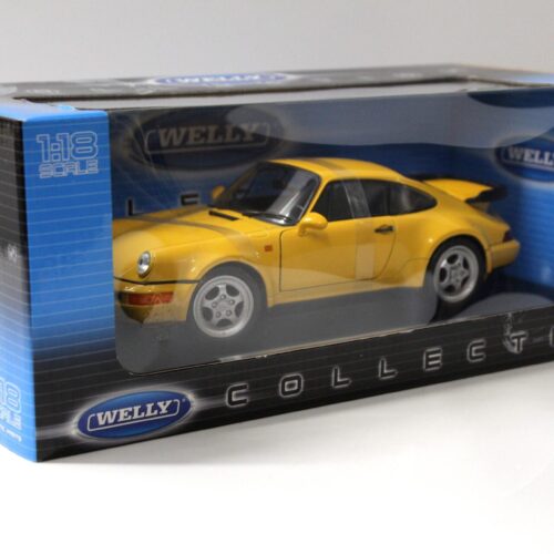 1:18 Welly Porsche 911 (964) Turbo Coupe yellow