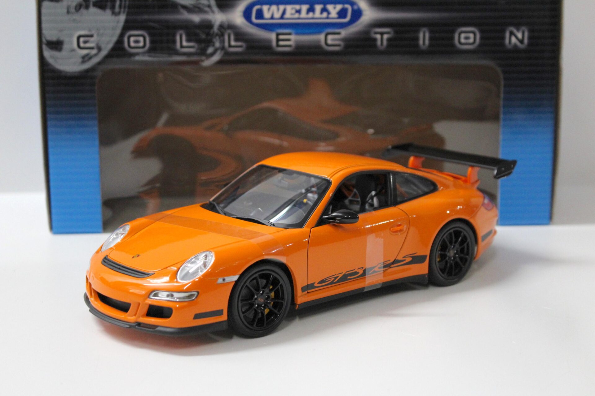 1:18 Welly Porsche 911 (997) GT3 RS orange/ black