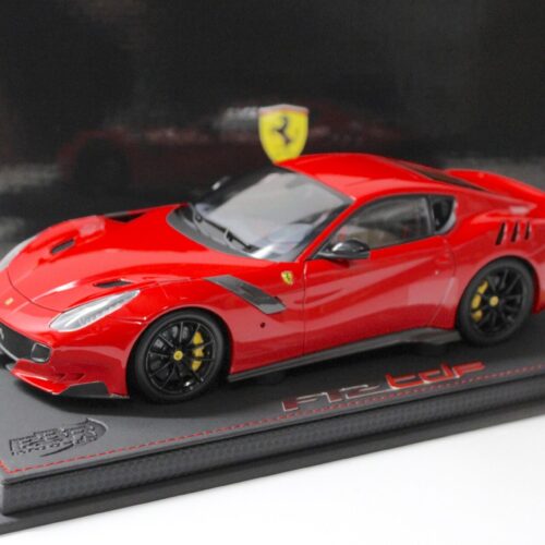 1:18 BBR Ferrari F12 TDF Rosso Corsa red/ black wheel FULL OPENING Limited 37 pcs.