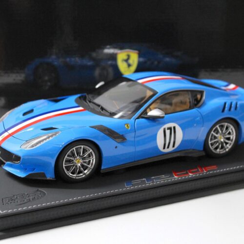 1:18 BBR Ferrari F12 TDF Tailor Made blue - One off #171 FULL OPENING Limited 60 pcs.
