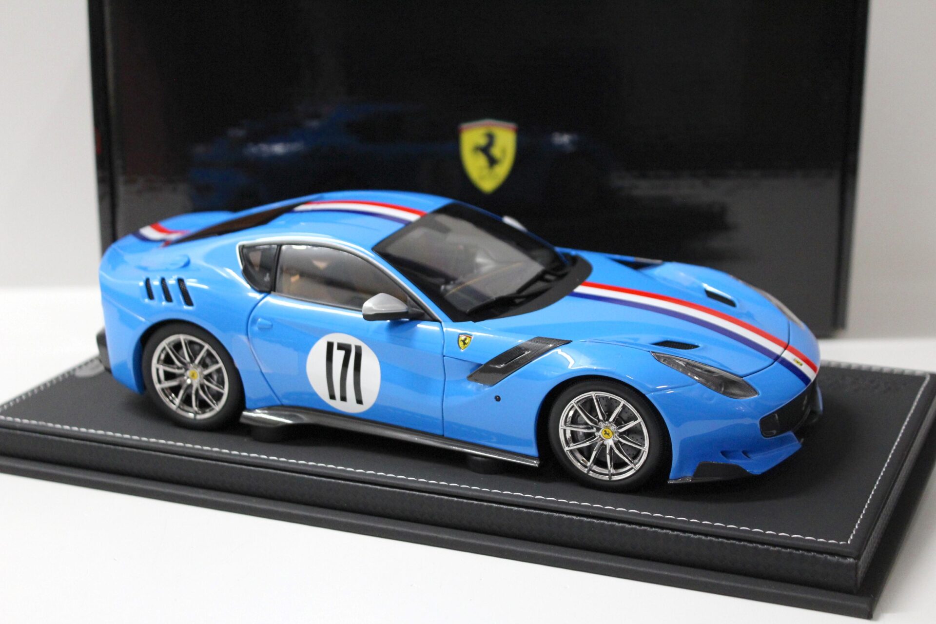 1:18 BBR Ferrari F12 TDF Tailor Made blue - One off #171 FULL OPENING Limited 60 pcs.