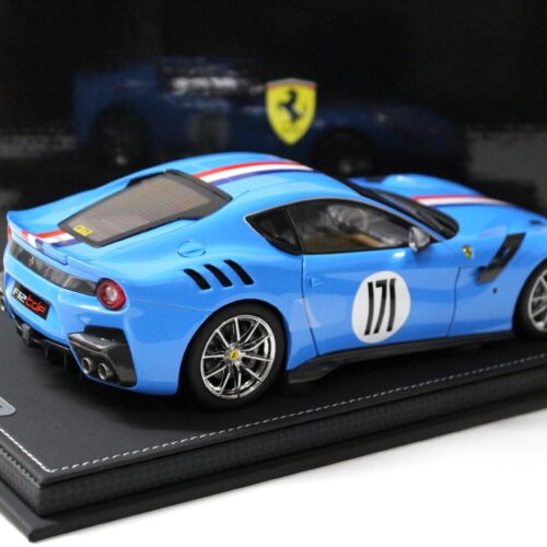1:18 BBR Ferrari F12 TDF Tailor Made blue - One off #171 FULL OPENING Limited 60 pcs.