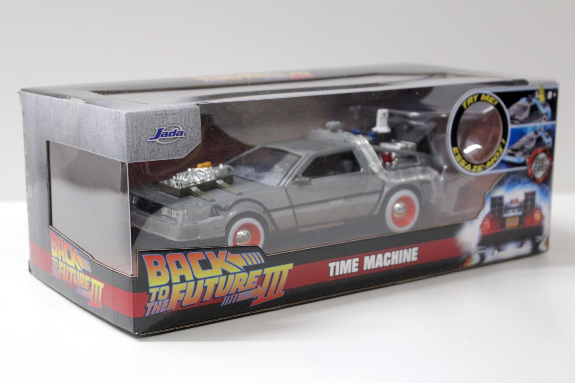 1:24 Jada Toys Delorean DMC-12 Time Machine Back to The Future III