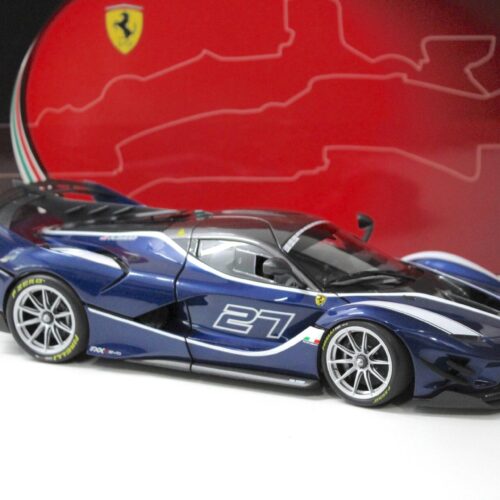 1:18 BBR Ferrari FXXK EVO Blue Tour de France Car #27