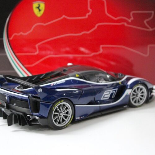 1:18 BBR Ferrari FXXK EVO Blue Tour de France Car #27