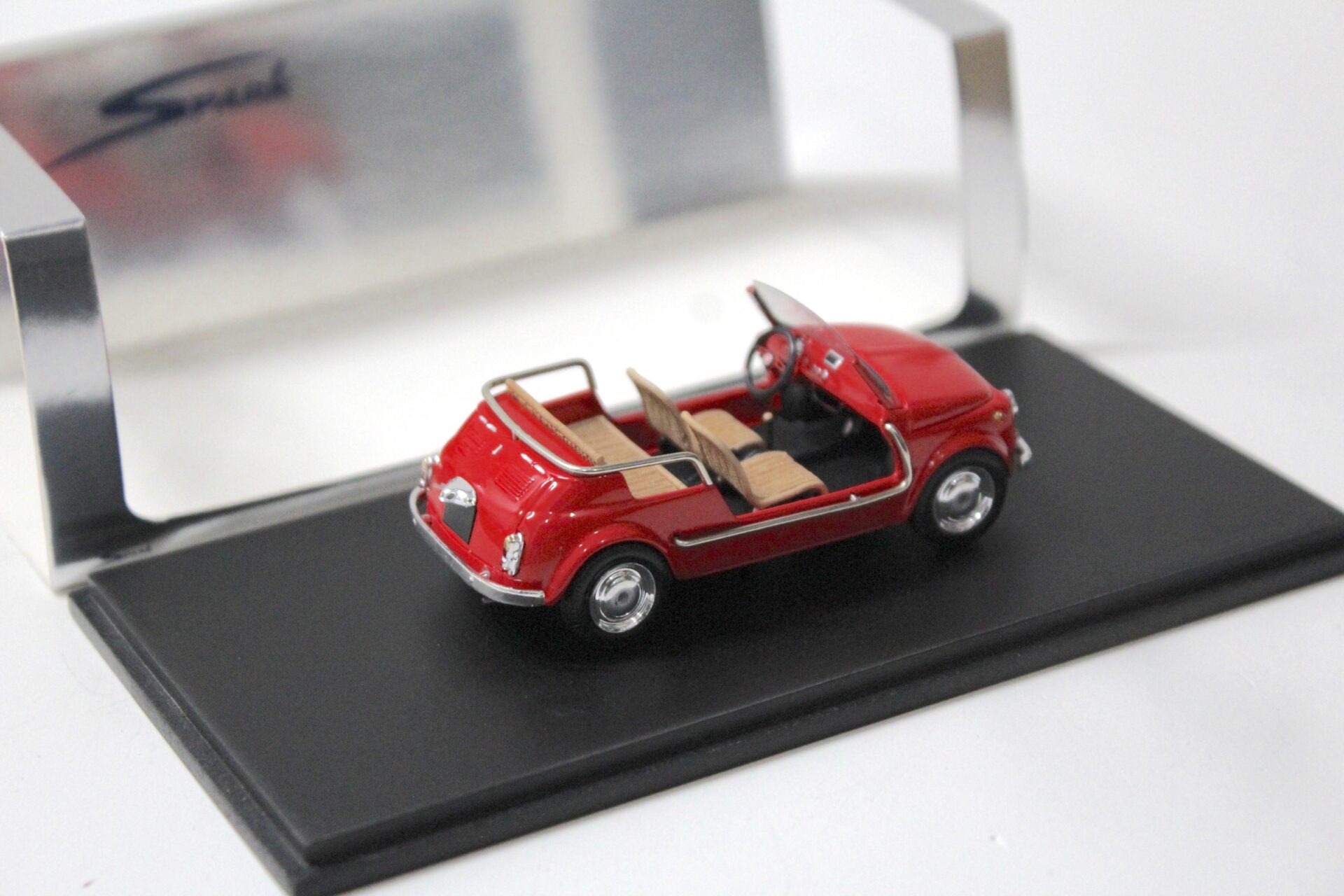 1:43 Spark Fiat 500 Jolly 1959 red