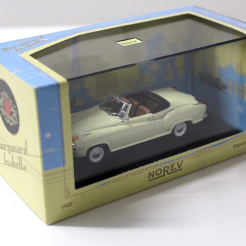1:43 Norev Borgward Isabella Cabriolet yellow