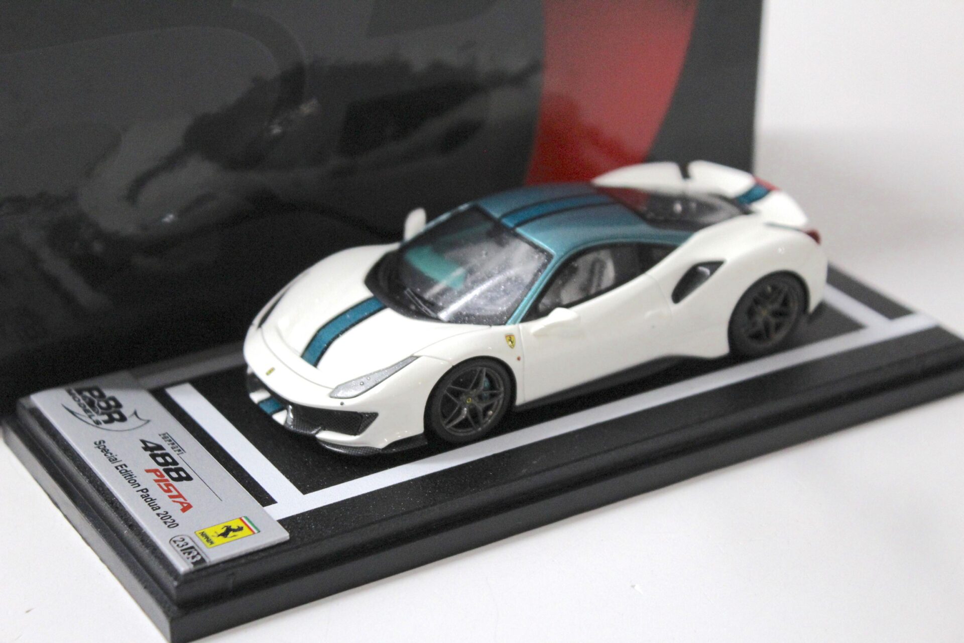 ID 55553 orig.jpg 1:43 BBR Ferrari 488 Pista Special Padua 2020 Auto Show Rain Version Limited 33 pcs.