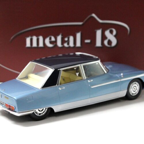 1:18 Norev Metal 18 Citroen DS 21 Chapron LOrraine 1969 light blue