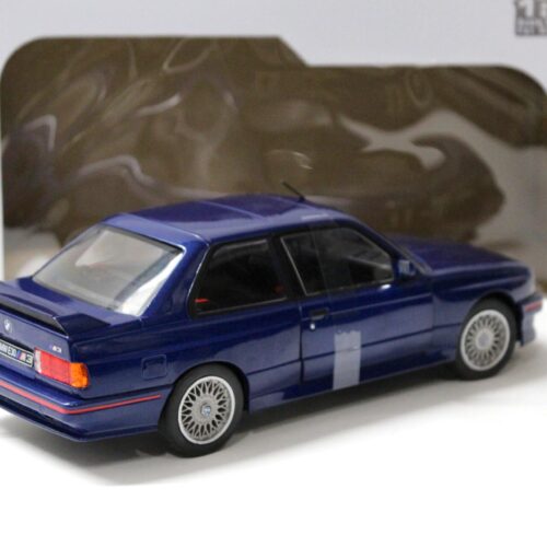 1:18 Solido BMW M3 (E30) Coupe Mauritius blue 1990