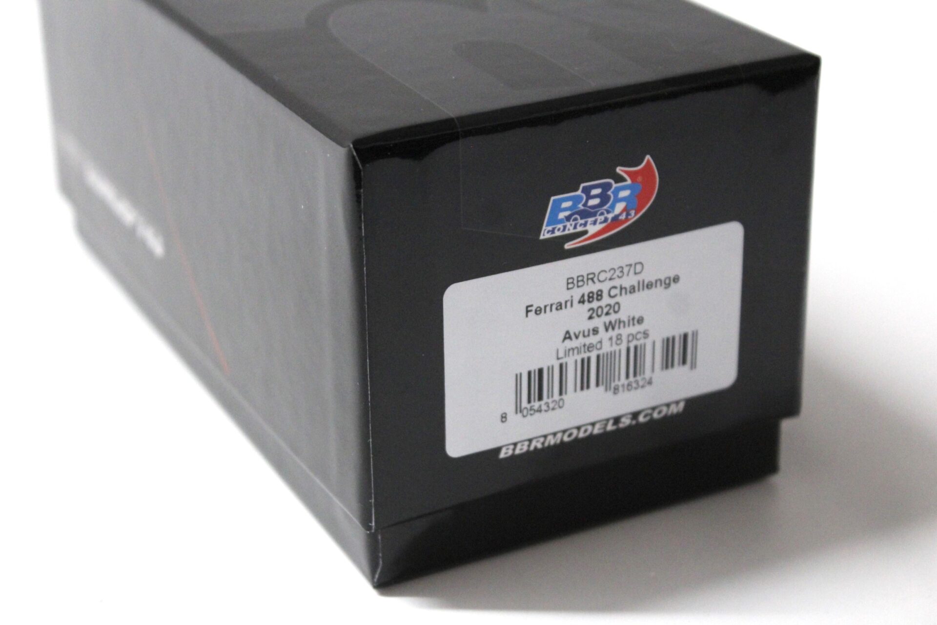 1:43 BBR Ferrari 488 Challenge EVO 2020 Avus white Limited 18 pcs.